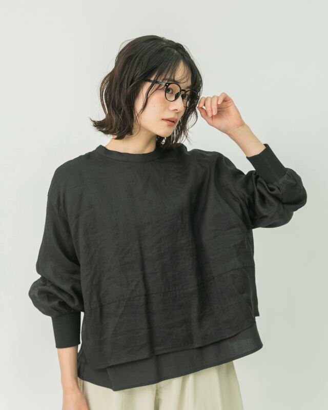 モデル身長：164ｃｍ　着用カラー：ブラック