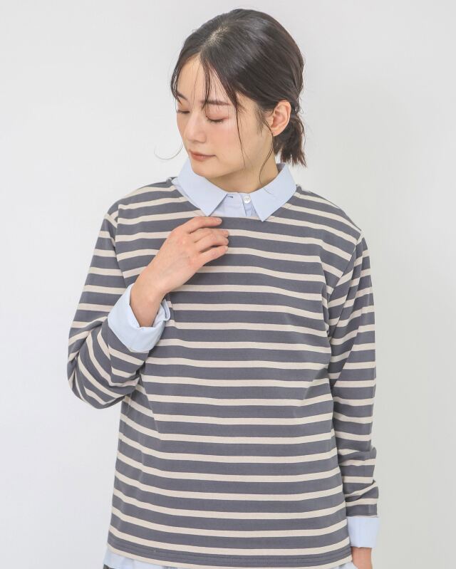 モデル身長：164ｃｍ　着用カラー：サックス