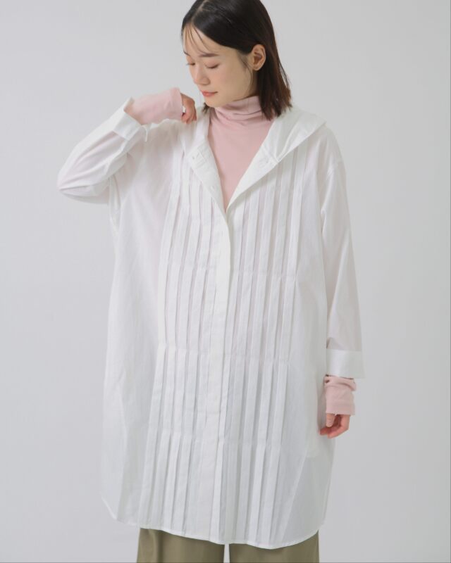 モデル身長：164ｃｍ　着用カラー：ホワイト