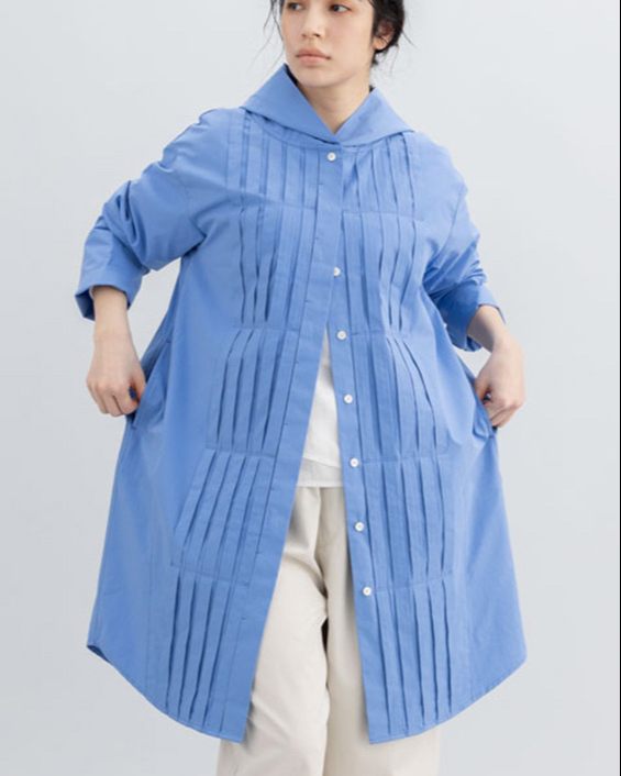 モデル身長：164ｃｍ　着用カラー：ブルー