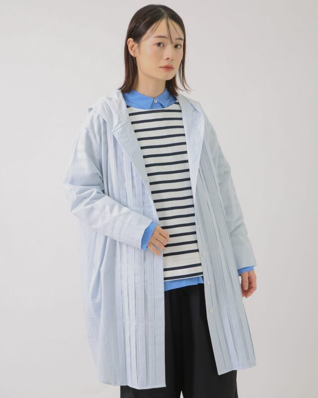 モデル身長：164ｃｍ　着用カラー：サックス