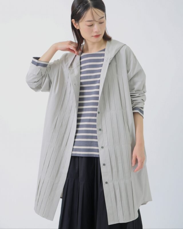 モデル身長：164ｃｍ　着用カラー：グレー