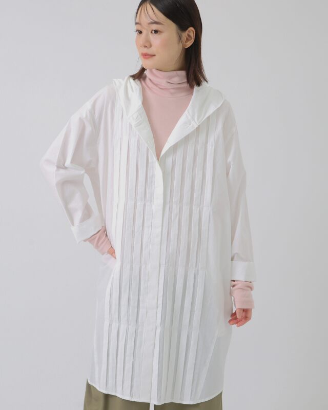 モデル身長：164ｃｍ　着用カラー：ホワイト