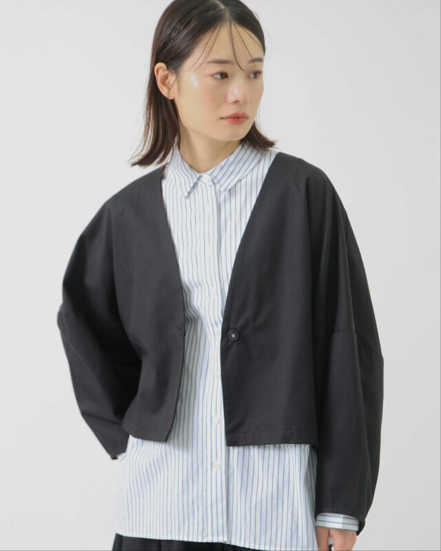 モデル身長：164cm　カラー：ブラック