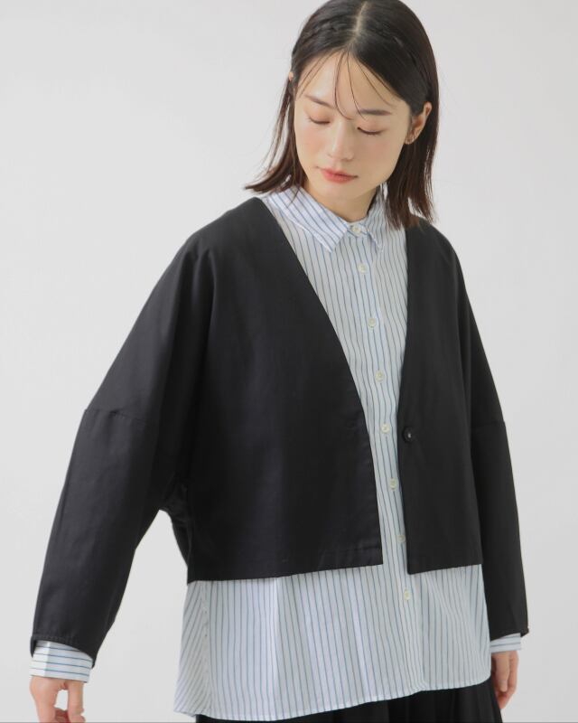 モデル身長：164cm　カラー：ブラック