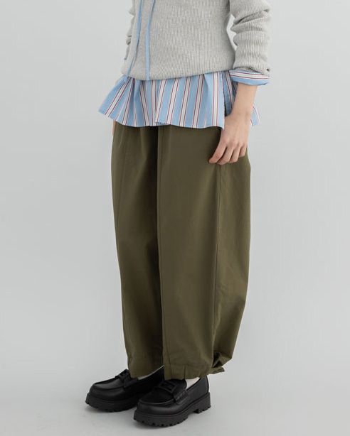 モデル身長：164ｃｍ　着用カラー：モスグリーン