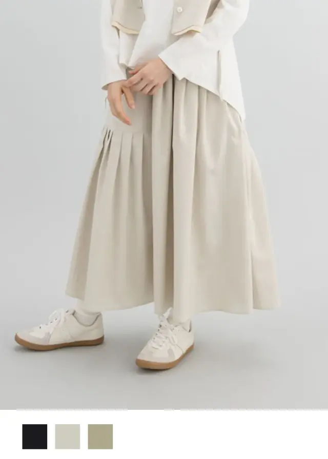 モデル身長：164cm　カラー：ナチュラル