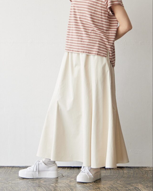 thetoe 正規品　スカート Sサイズ コットンセルロースマーメイドスカート/ T.