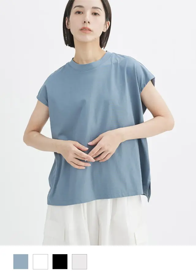 【先行予約】T.　コットンソロナフレンチスリーブＴシャツ