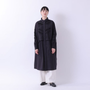 コットンピーチ起毛タックワンピース【0623AT-63137】