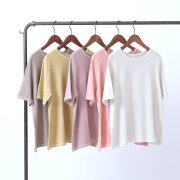 0623US-71812 ベンガラ染めTシャツ
