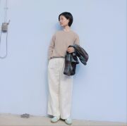 【erikaさんコラボ】リネンデニムパンツ｜再販売