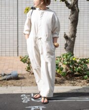 【新品未使用タグ付き】【最終価格】TUTIEコットンリネンオールインワン サロペット・オールインワン|TUTIE.公式オンラインストア