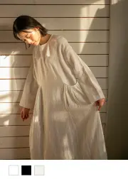 163cm/ホワイト/L（ロング）