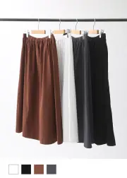 コットン裏起毛ペチスカート