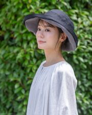 0699TO68063　リネンリバーシブルハット