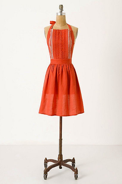 【アメリカの人気ドラマで注目！】エプロン＜Cooking Complexitiesオレンジ＞／アンソロポロジー