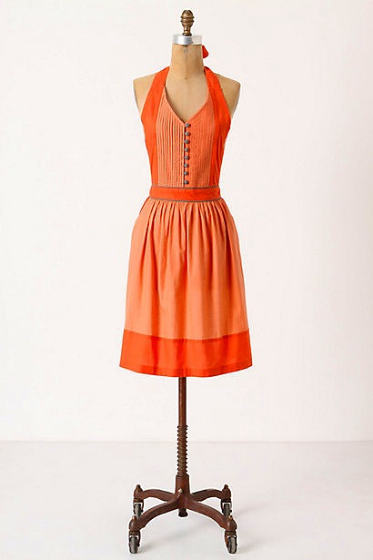 【アメリカの人気ドラマで注目！】エプロン＜Mellow Coral＞／アンソロポロジー