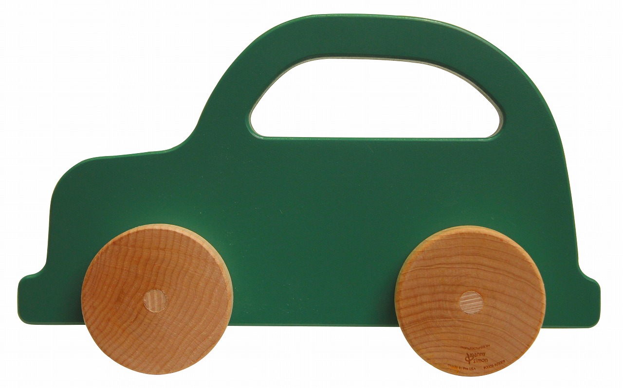 エコフレンドリーな木製プッシュトイ（COUPE）＜Made in USA＞／マニー＆サイモン