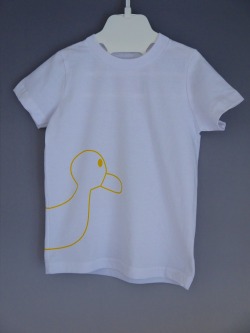 ＜コットン100％＞Tシャツ（ホワイトduck）／マニー＆サイモン