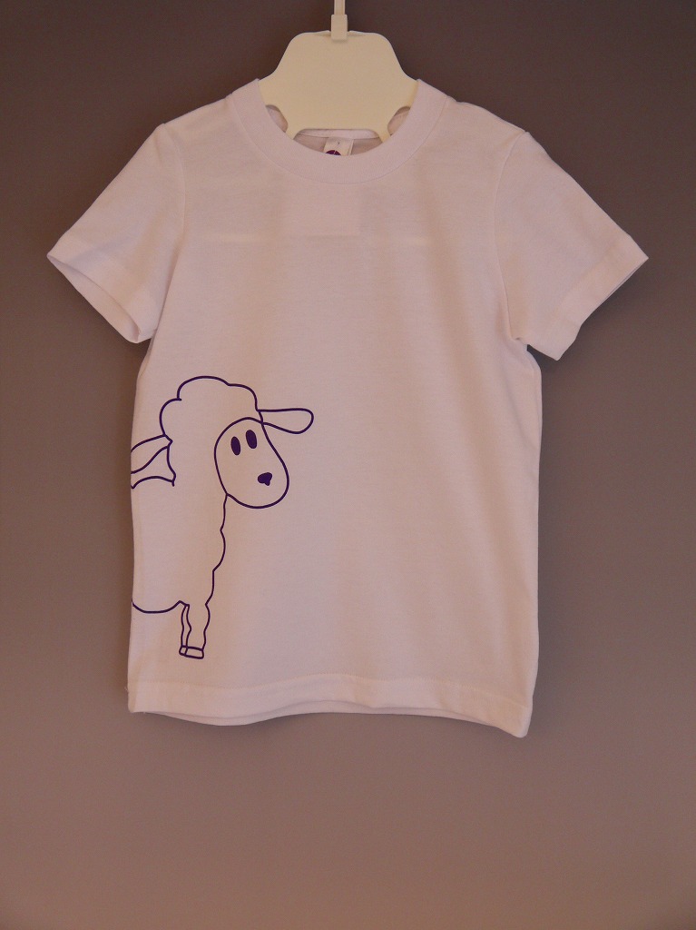 ＜コットン100％＞Tシャツ（ホワイトlamb）／マニー＆サイモン