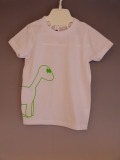 ＜コットン100％＞Tシャツ（ホワイトdino）／マニー＆サイモン
