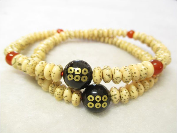 パワーストーン京屋オリジナル/【真田丸応援限定特価】戦国武将【真田幸村(六文銭家紋)】