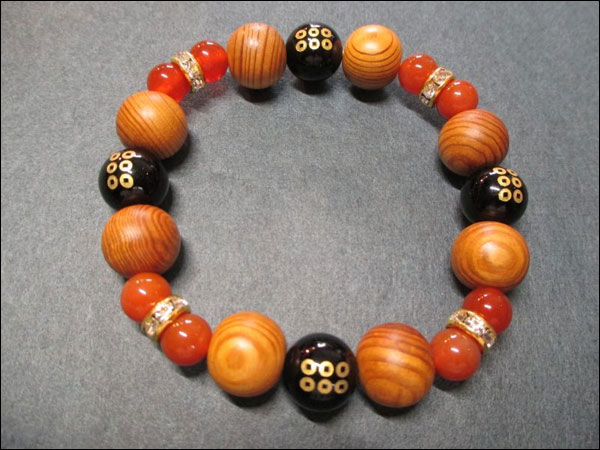 パワーストーン京屋オリジナル/【真田丸応援限定特価】戦国武将【真田幸村(六文銭家紋)】