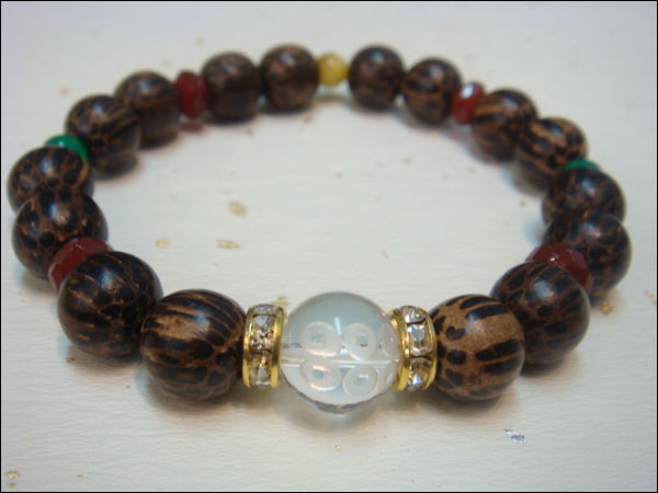 パワーストーン京屋オリジナル/【真田丸応援限定特価】戦国武将【真田幸村(六文銭家紋)】