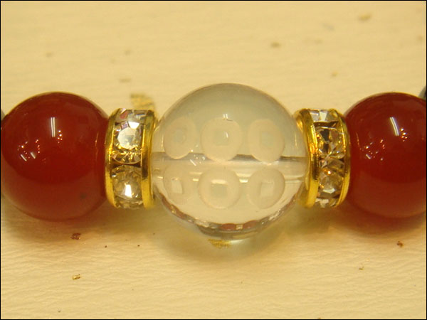 パワーストーン京屋オリジナル/【真田丸応援限定特価】戦国武将【真田幸村(六文銭家紋)】