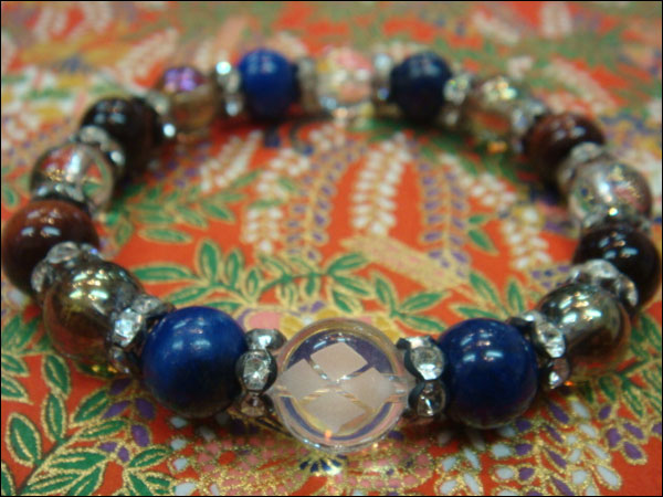 パワーストーン京屋オリジナル/【真田丸応援限定特価】戦国武将【真田幸村(六文銭家紋)】