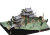 ペーパークラフト日本名城シリーズ1/300　ファセット18 国重要文化財 備中松山城