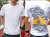 戦国Tシャツ【上杉謙信・第４弾】白男性着用