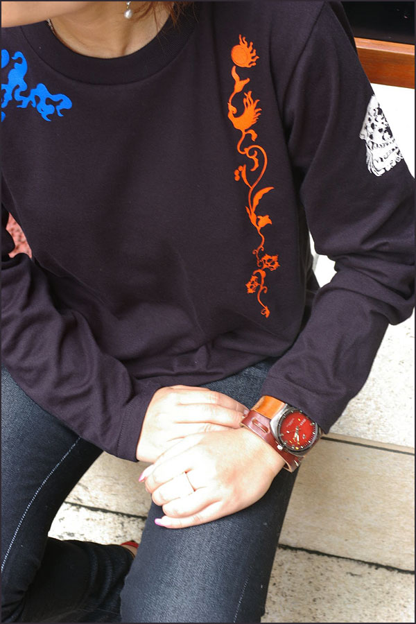 戦国武将長袖Tシャツ【越後の虎・上杉謙信】