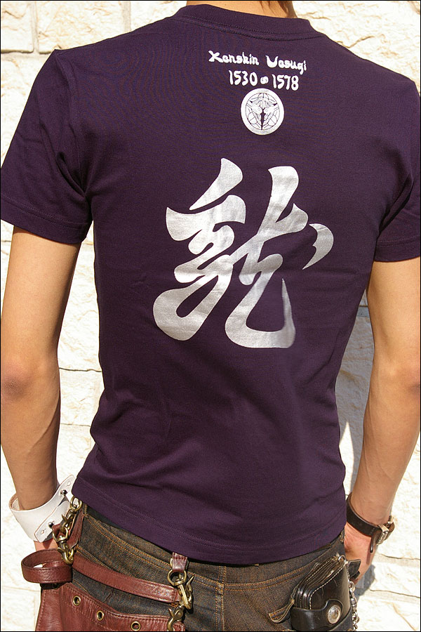 戦国武将Tシャツ【越後の虎・上杉謙信】