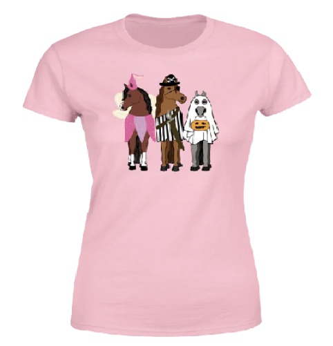 Dapplebay レディース トリック オア トリート 半袖Tシャツ
