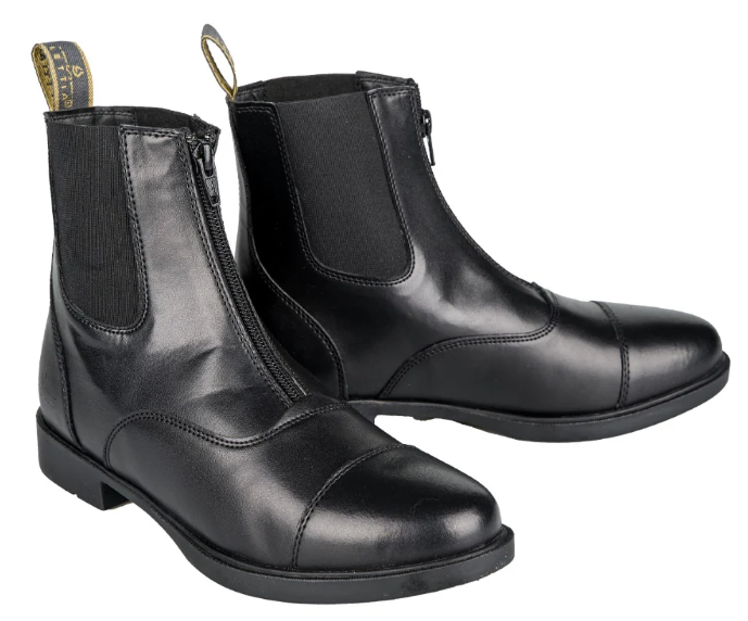 Lettia レディースジップパドックブーツ