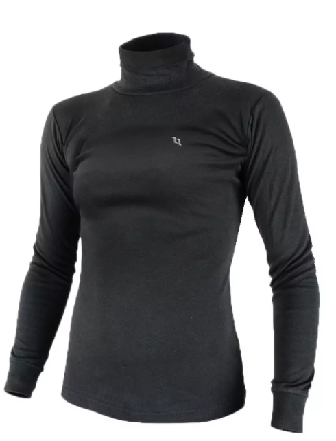 Back on Trackレディースハイネックスポーツシャツ