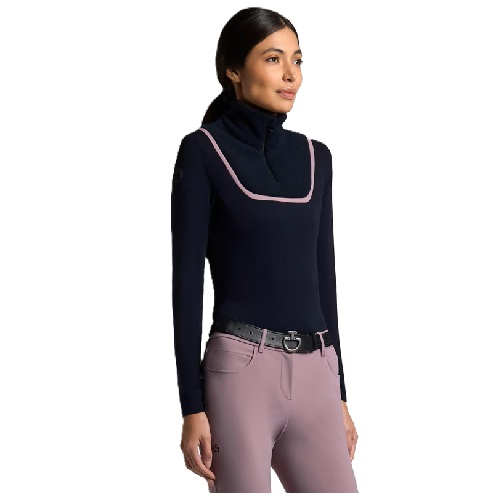 CAVALLERIA TOSCANA　 トレーニングポロ 長袖 レディース