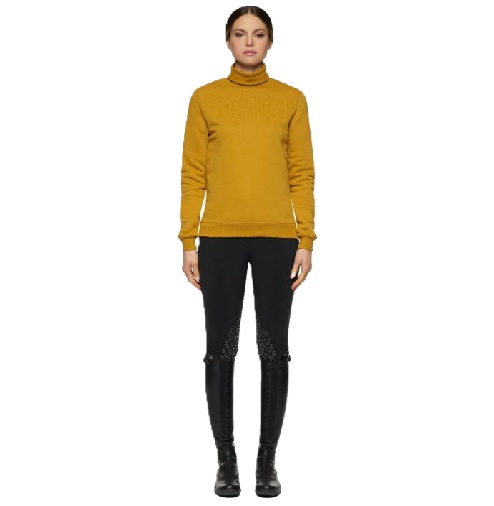 Cavalleria Toscana エンボスハイネックスウェットシャツ