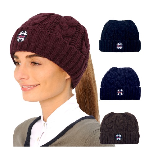 Spooks　ニットキャップ－エマ  ポニーテール