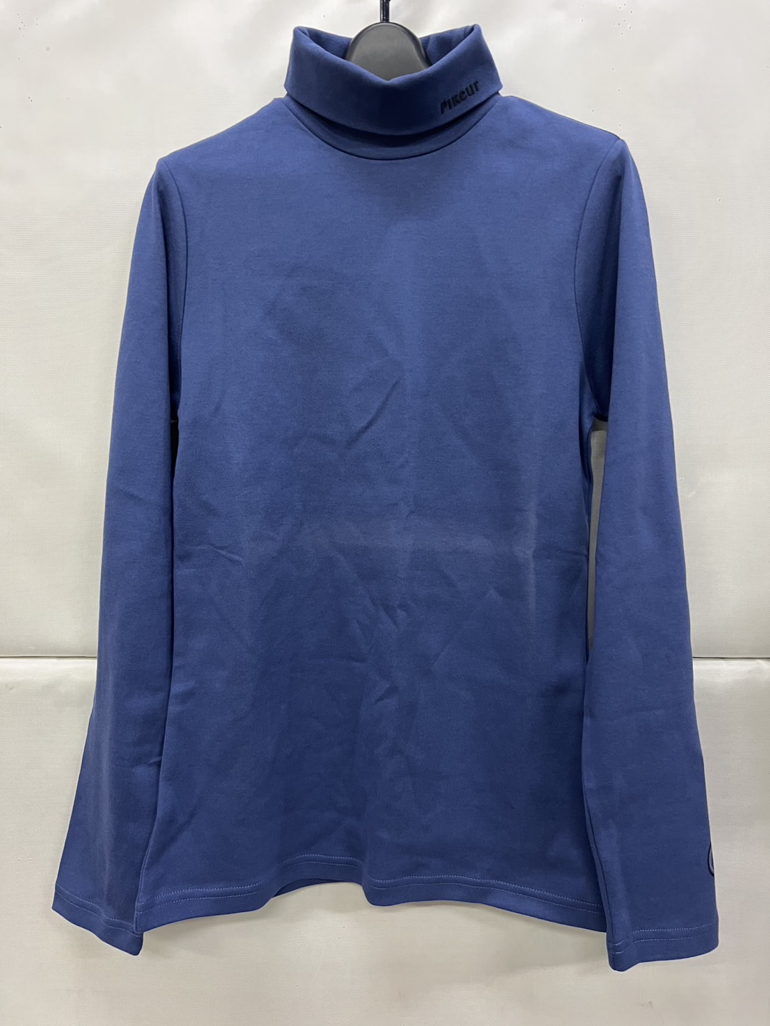 Pikeur タートルネックシャツ ブルー サイズS 汚れ有