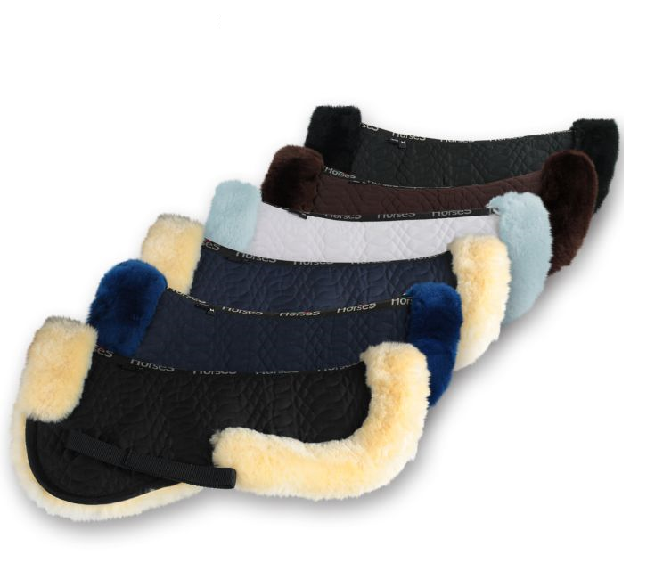 Horses羊毛ハーフパッド