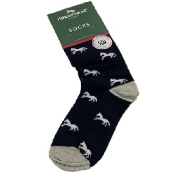 HORSEWARE　ソックス　ネイビー