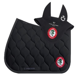 CAVALLERIA TOSCANA   ROME GLADIATORS ゼッケン＆イヤーネット セット