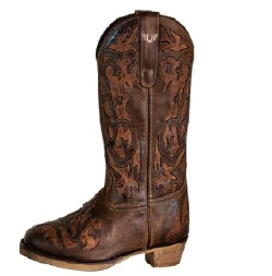 TuffRider Women Jackson レザーウエスタンブーツ