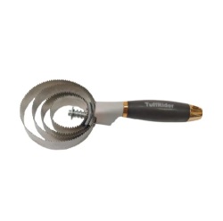 Tuffrider　メタルカレーコーム（ソフトジェルグリップ付き）