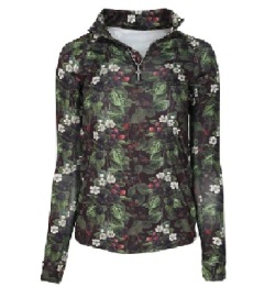 Dapplebay  ブラックベリー デイズ 1/4 ジップ ライディングトップ