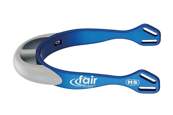 プラスチック製で厚みのあるラウンド型の先端の拍車