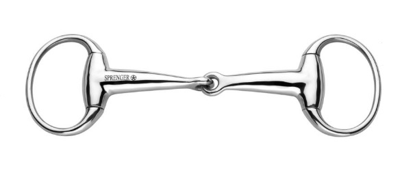 ハミ 乗馬 エッグバット 馬銜（ダブルジョイントエッグビット）新品 